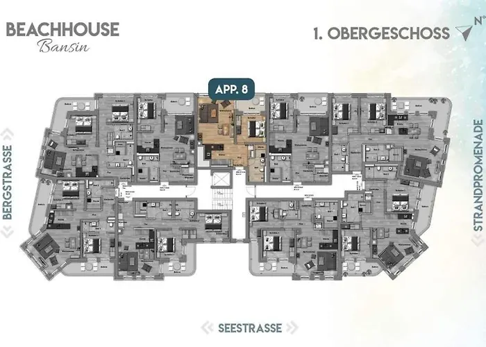 Beachhouse Bansin App 08 Appartamento